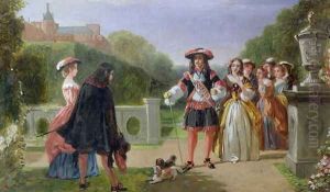 King Charles II (1630-85) and Nell Gwynne (1650-87)