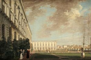 "kongl. Slottet At Logarden" by Pehr Hillestrom