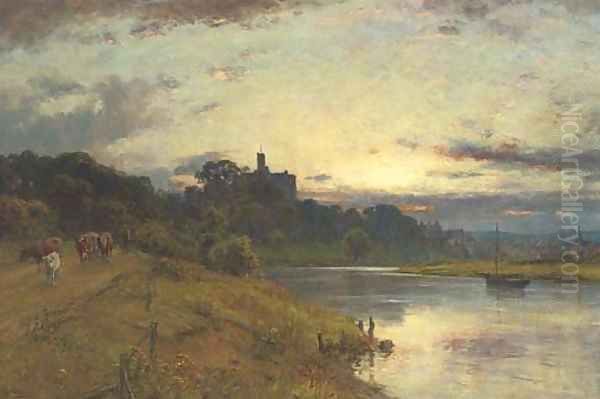 Warkworth Castle, Northumberland - view 1