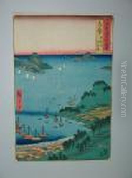 Le Mont Hiyori Et La Baie Toba Dans La Province Shima - view 1