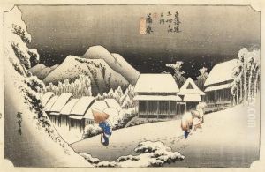 Kambara Ur Fifty-three Stages Of The Tokaido Kambara Ur Fifty-three Stages Of The Tokaido