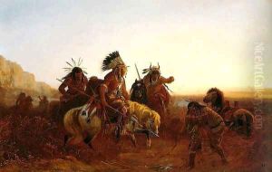 The Lost Trail 2 by Carl (Charles Ferdinand) Wimar