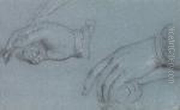Study Of Hands - view 1