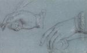 Study Of Hands by William Hoare