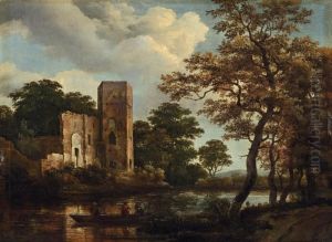 Landschaft Mit Burgruine