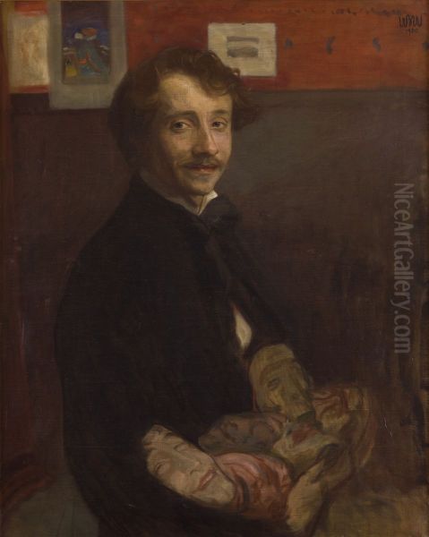 Self-Portrait with Masks - view 1