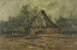 Norddeutsche Bauernkate by Rudolf Hockner