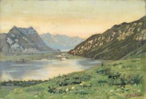 Blick Auf Thuner- Und Brienzersee