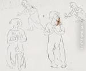 Blick In Die Unendlichkeit by Ferdinand Hodler