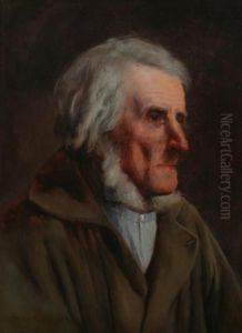 Elderly Gentleman In Profile