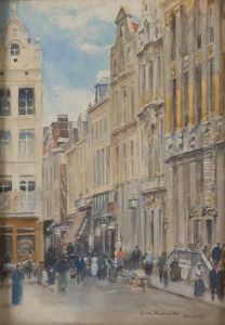 Vue De La Grand Place De Bruxelles Animee