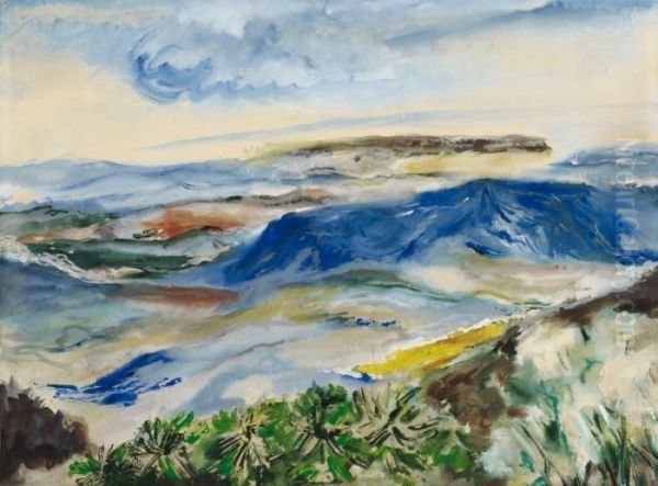 Landschaft In Den Pyrenaen - view 1
