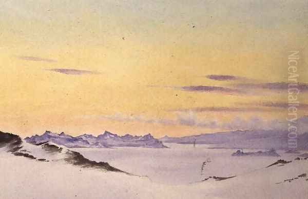 Erebos and Northern Islets, McMurdo Strait, Antarctica, 1903 - view 1