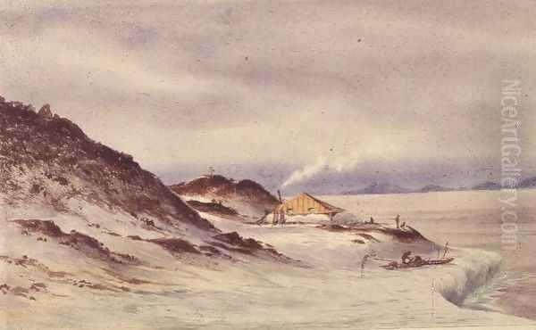 Hut Point, McMurdo Sound, 7th April 1911 - view 1