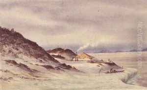 Hut Point, McMurdo Sound, 7th April 1911 by Edward Adrian Wilson