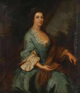 Portrait Of Margaret "peg" Woffington by William Hogarth