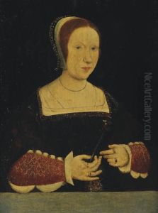 Portrait Of A Lady by Hans Holbein the Younger