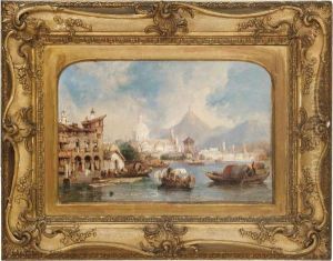City And Lake Como by James Holland