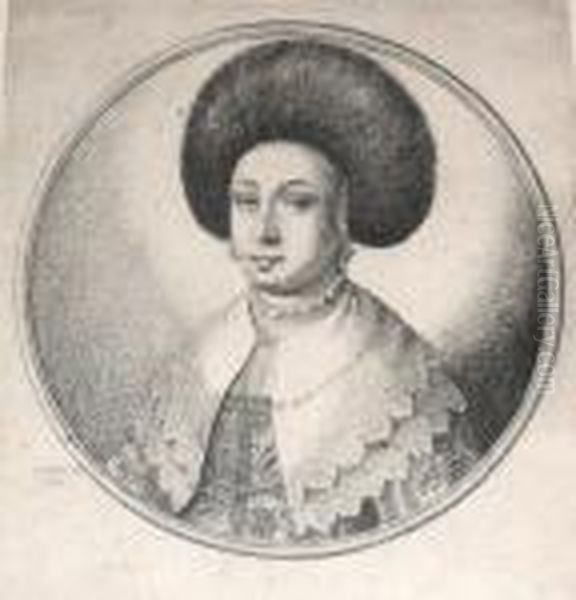 Portrait Of A Bewigged Lady - view 1