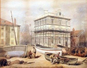 The Sailors House Just Before Being Completed Yarmouth 1859