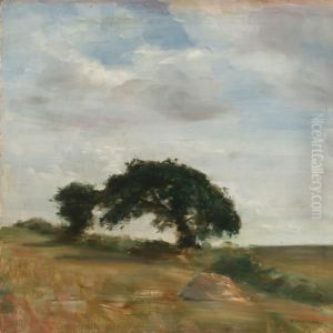 Landscape With Old Treesand High Sky