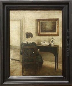 Reading by Carl Vilhelm Holsoe