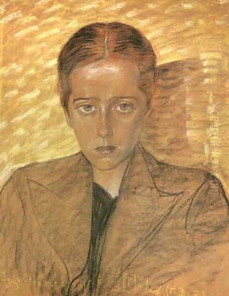 Portrait of a Young Woman - view 1