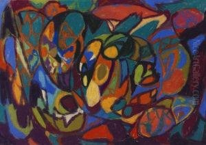 Figuren In Groser Landschaft
