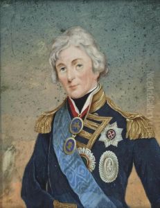 Portrait Of Admiral Lord Nelson by John Hoppner