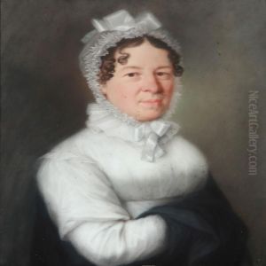 Portrait Of A Lady by Christian Hornemann