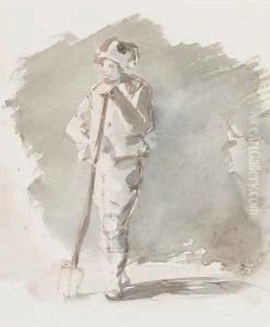 Study of a farm labourer Study of a farm labourer