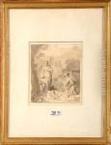 La Naissance De Romulus Et Remus by Arnold Houbraken