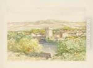 Village Avec Un Pont Village Avec Un Pont