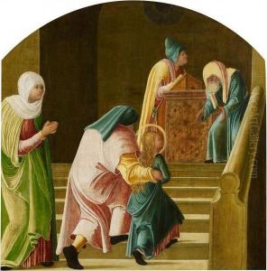 Maria In The Temple by Wolfgang Huber