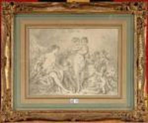 Les Trois Graces by Jean-Baptiste Huet