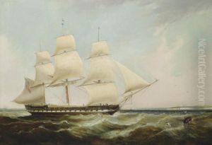 The East Indiaman 
Castle Huntly 
 In The Channel Off Dover