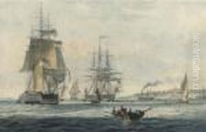View Off Gravesend, By E. Duncan
