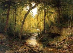 A Summer Haunt 1881 by Alexander Helwig Wyant