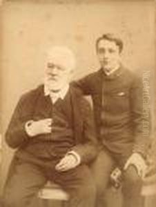 Victor Hugo Et Son Petit-fils Georges by Georges-Victor Hugo