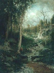 An Old Clearing 1881 by Alexander Helwig Wyant
