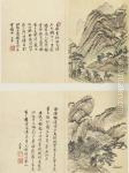 Landscapes In Yuan Styles - view 1