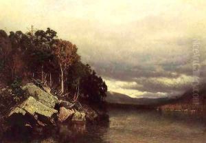 Lake George 1872 by Alexander Helwig Wyant