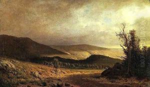 Sunset in Kentucky 1869 by Alexander Helwig Wyant