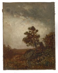 Landscape by Alexander Helwig Wyant