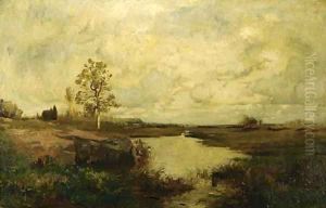 Marsh Landscape by Alexander Helwig Wyant