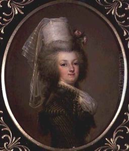 Archduchess Marie Antoinette Habsburg-Lothringen (1755-93), fifteenth child of Empress Maria Theresa of Austria (1717-80) and Francis I (1708-65), wife of Louis XVI (1754-93) by Adolph Ulrich Wertmuller