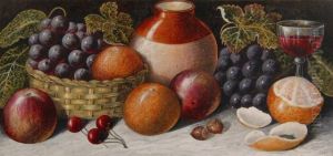 Still Life Of Fruit by William Henry Hunt
