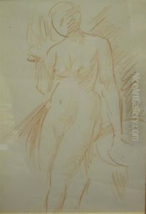Nude Study by George Leslie Hunter