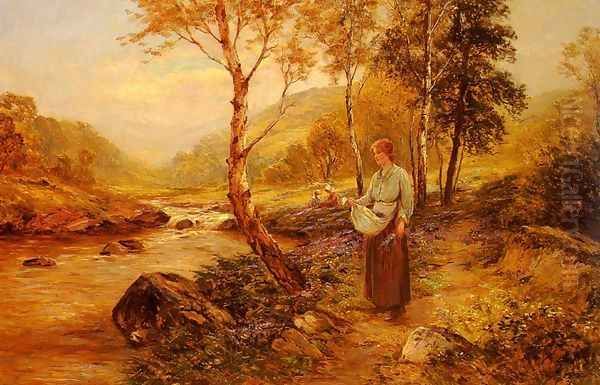 Gathering Wildflowers - view 1