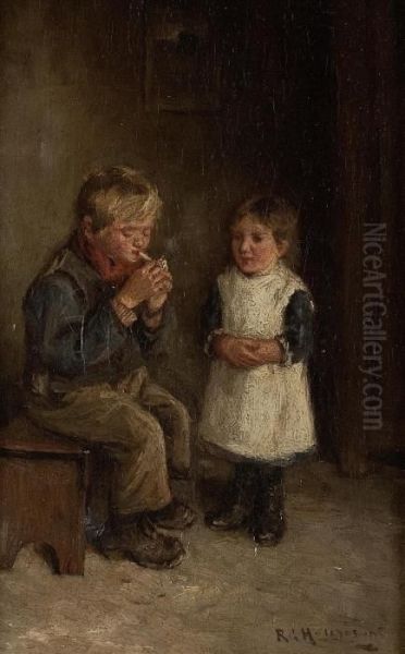 His First Smoke - view 1